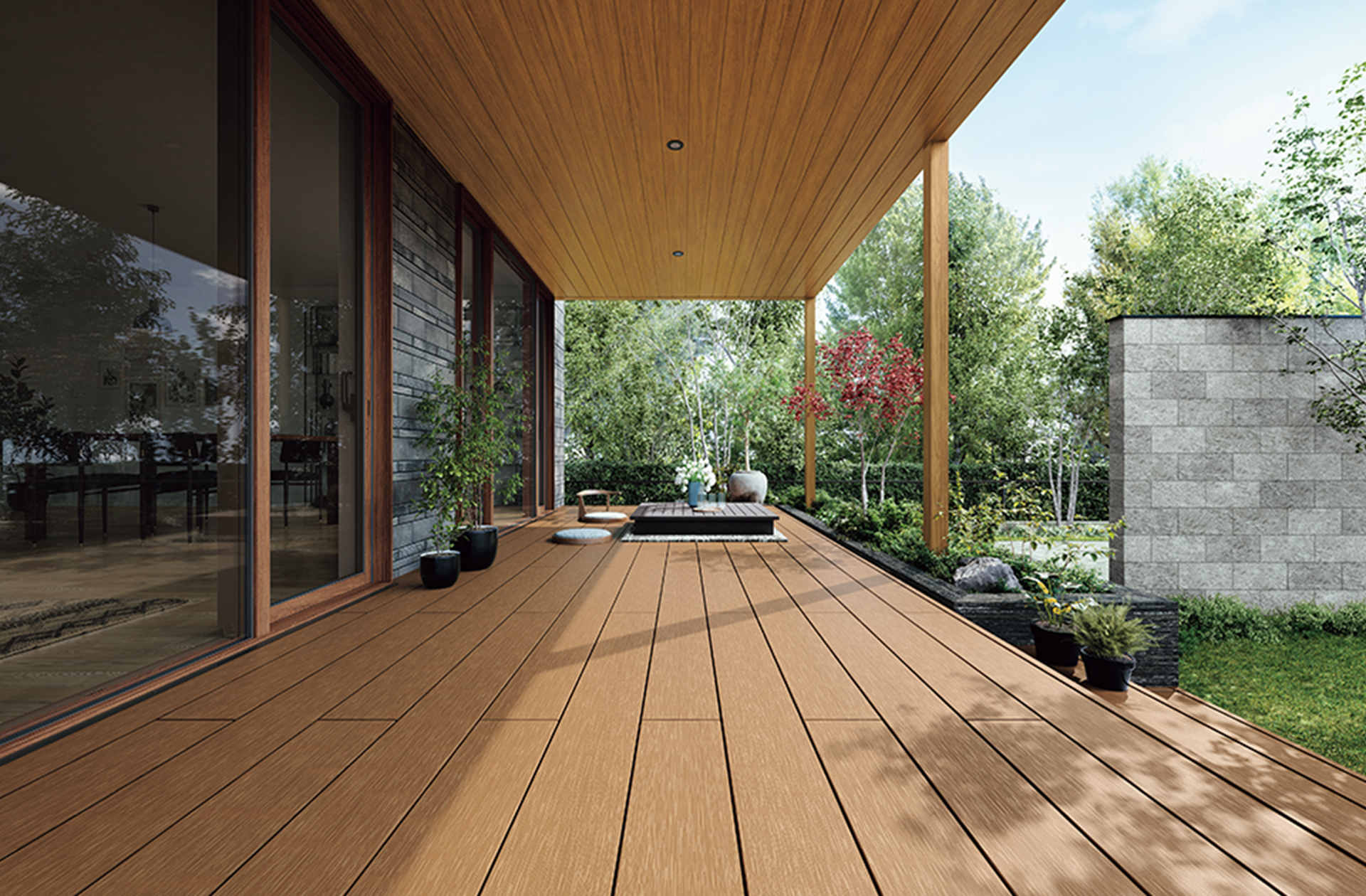 ウッドデッキに屋根は必要？メリット・デメリットや選び方のポイント イメージ